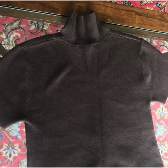 Zara knit midi dark brown - Picture 3 of 4